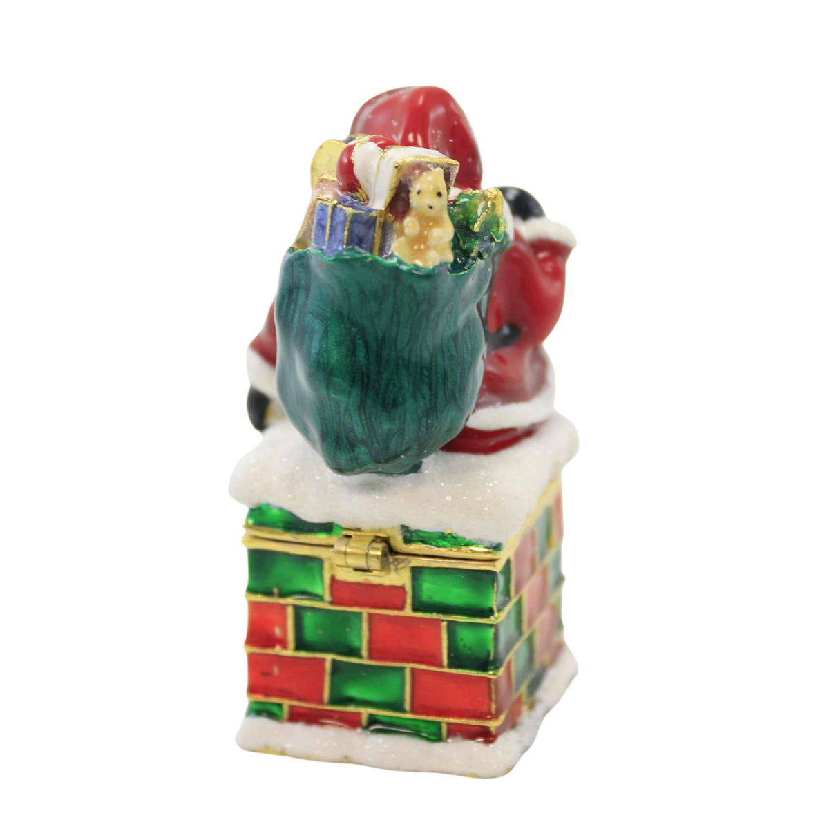 Kubla Craft Santa In Chimney Box - - SBKGifts.com