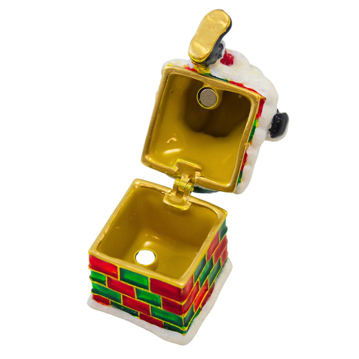 Kubla Craft Santa In Chimney Box - - SBKGifts.com