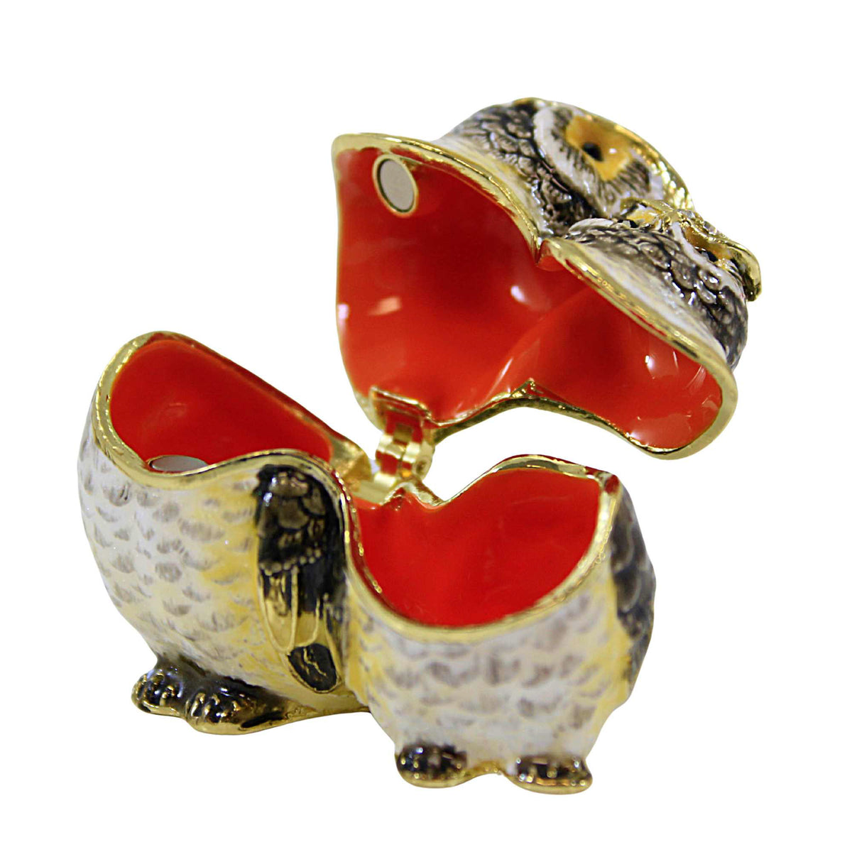 Kubla Craft Mother And Baby Owl Box - - SBKGifts.com