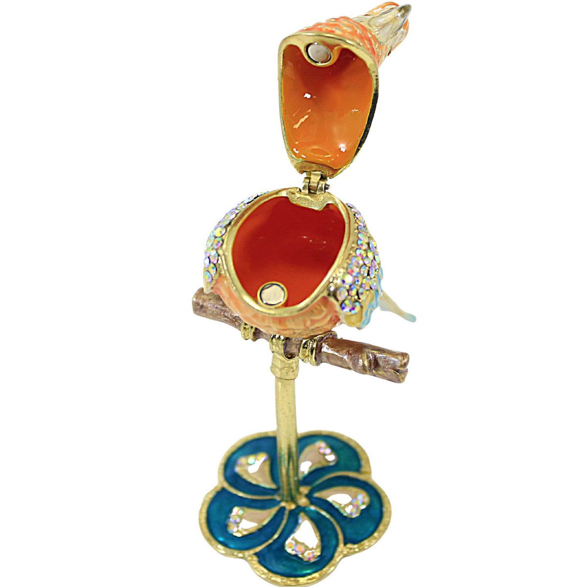 Kubla Craft Colorful Parrot Box - - SBKGifts.com