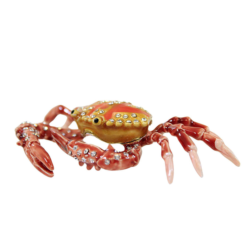 Kubla Craft Orange Crab Box - - SBKGifts.com