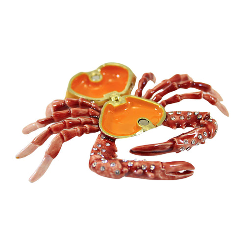 Kubla Craft Orange Crab Box - - SBKGifts.com