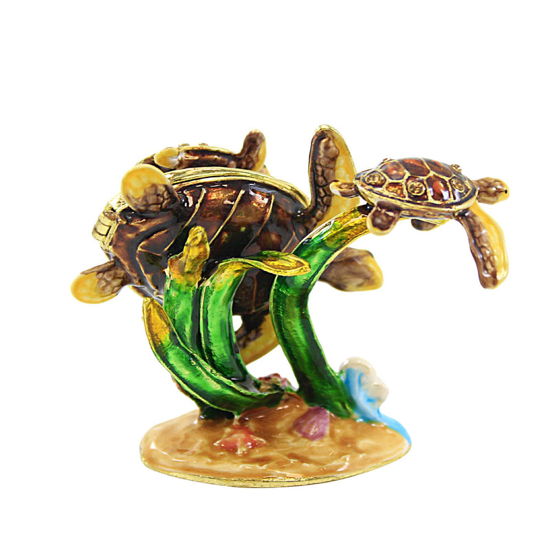 Kubla Craft Sea Turtle With Baby - - SBKGifts.com