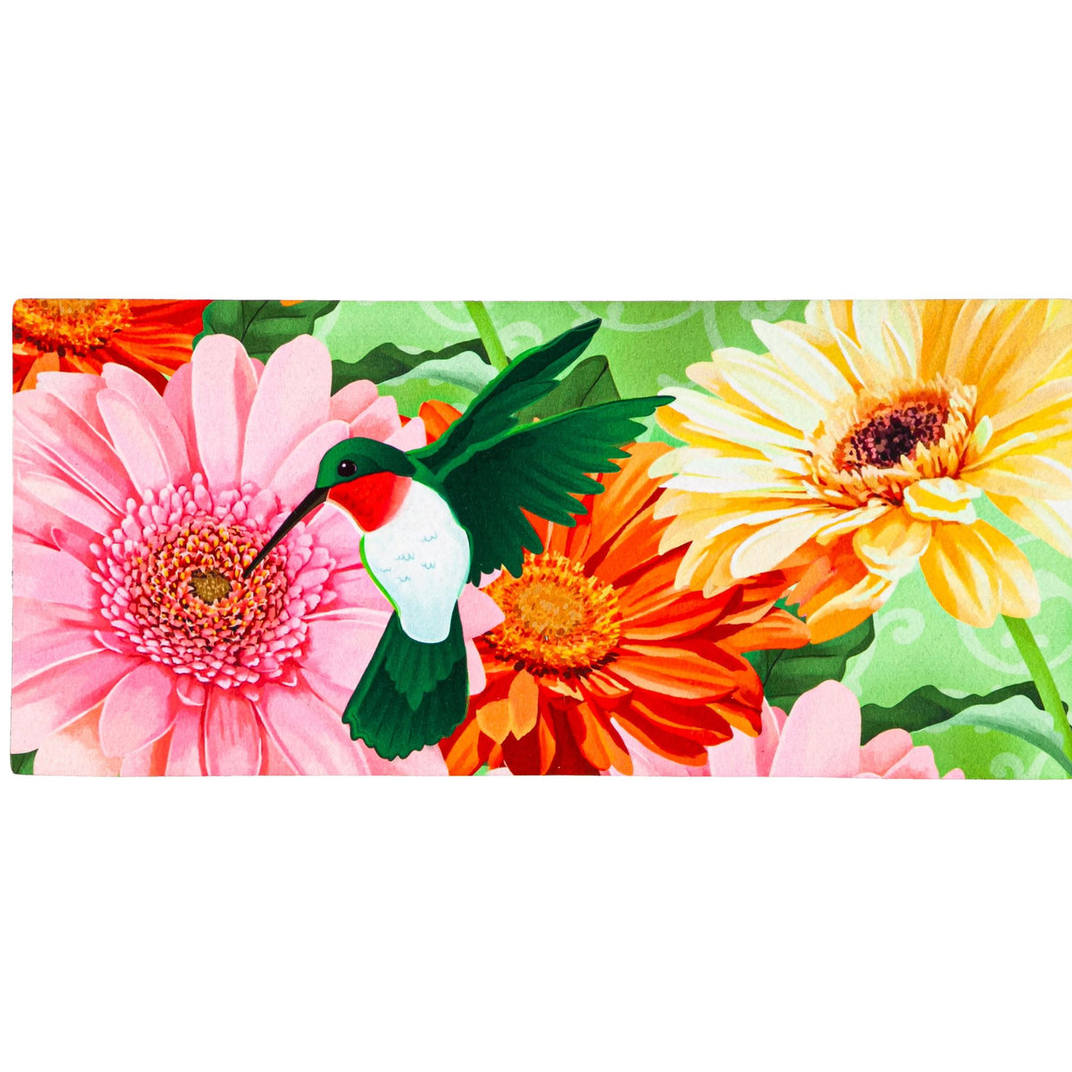 (61721) Hummingbird And Daisy Trio Sassafras Switch Mat