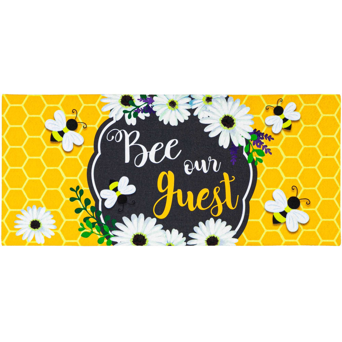 (61723) Bee Our Guest Frame Sassafras Switch Mat