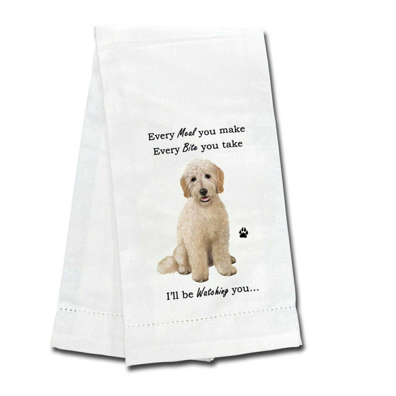 E & S Imports Goldendoodle Kitchen Towel - One Towel 26 Inch, - Dog Puppy Paw 711134 (61747)