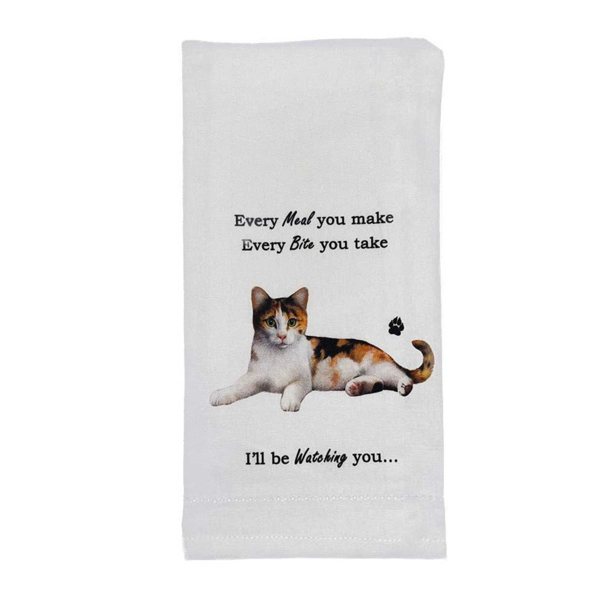 (61762) Calico Cat Kitchen Towel