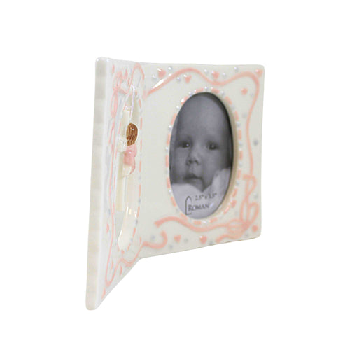 Roman Girl Frame With Cross - - SBKGifts.com