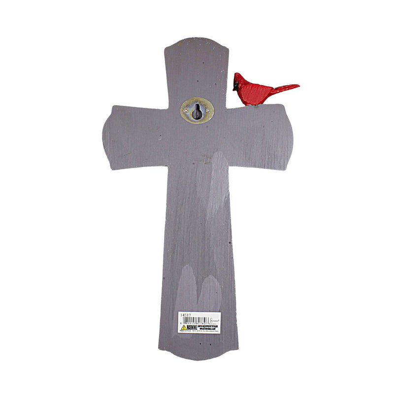 Roman Wall Cross Cardinal - - SBKGifts.com