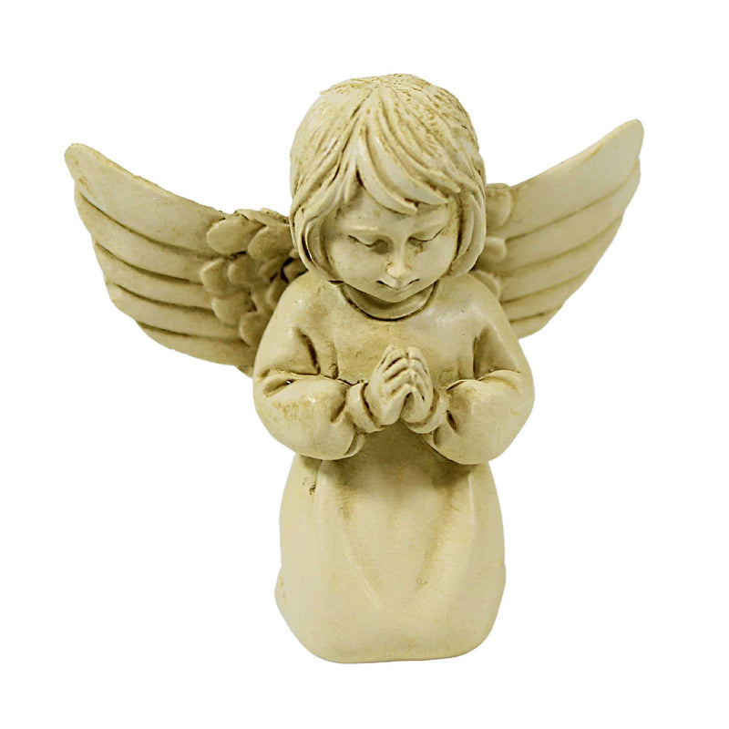 Roman Worry Angel Figurine - One Figurine 2.25 Inch, Polyresin - Prayer Wings 75631 (61787)