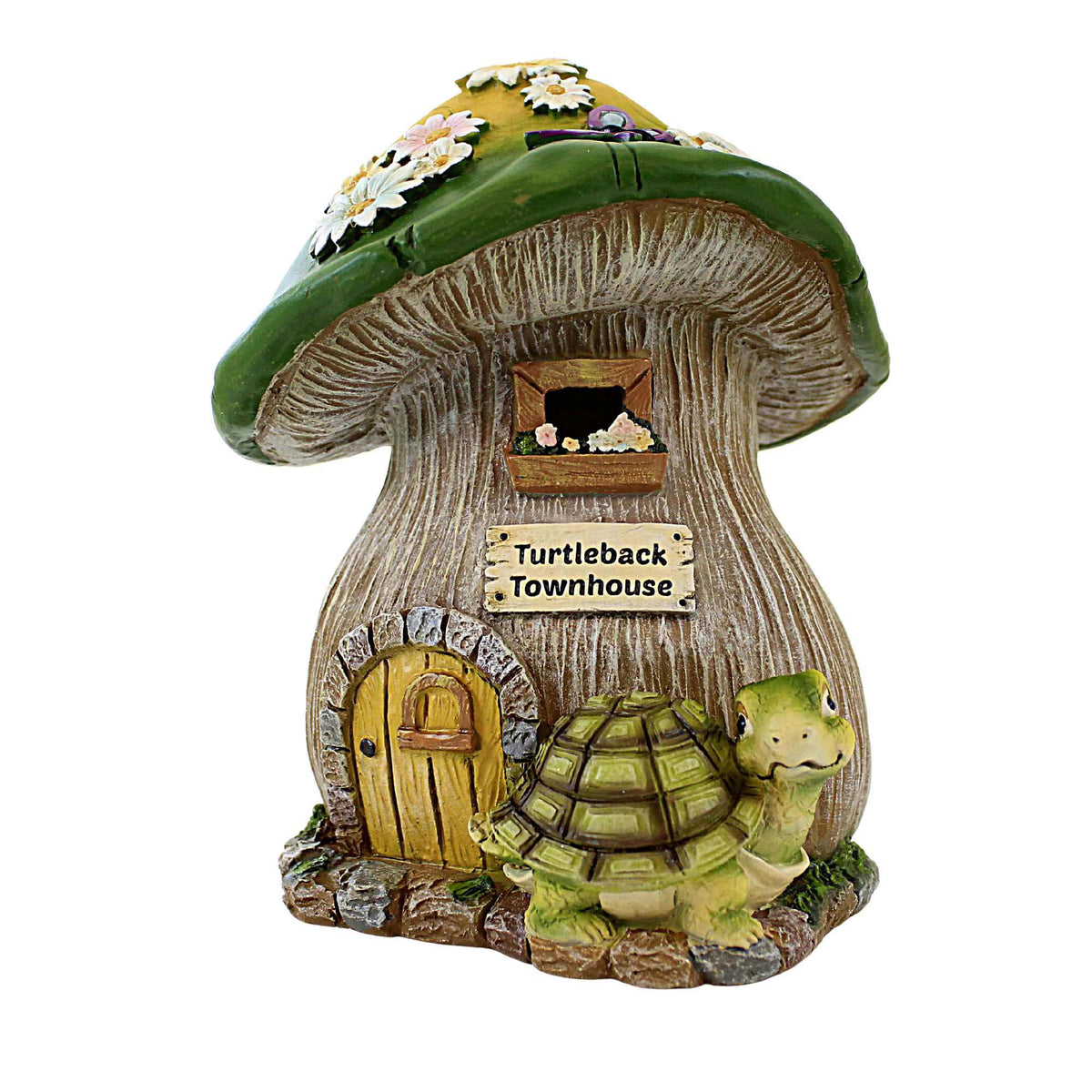 (61796) Turtleback Townhouse Garden Statue