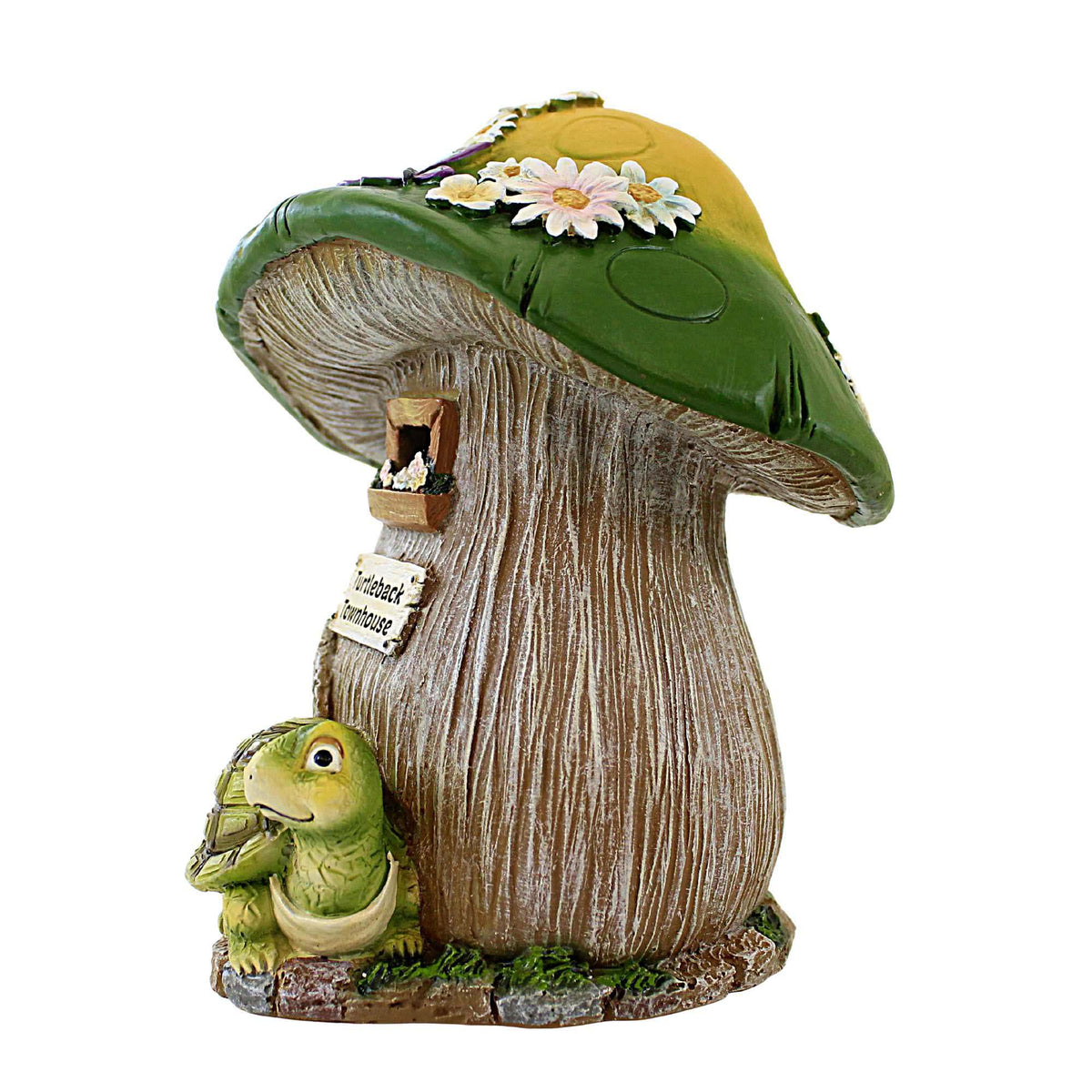Roman Turtleback Townhouse Garden Statue - - SBKGifts.com