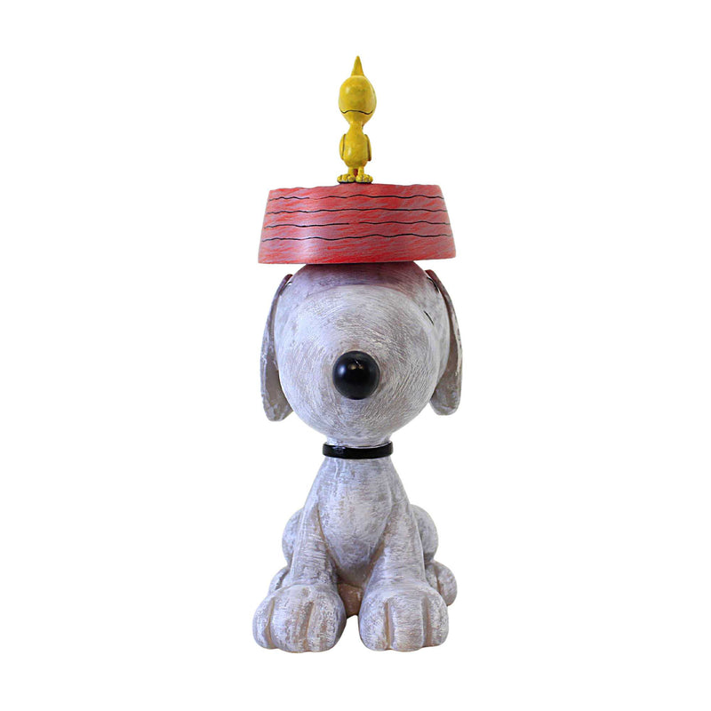 Roman Snoopy Bird Feeder *Missing Woodstock* - - SBKGifts.com