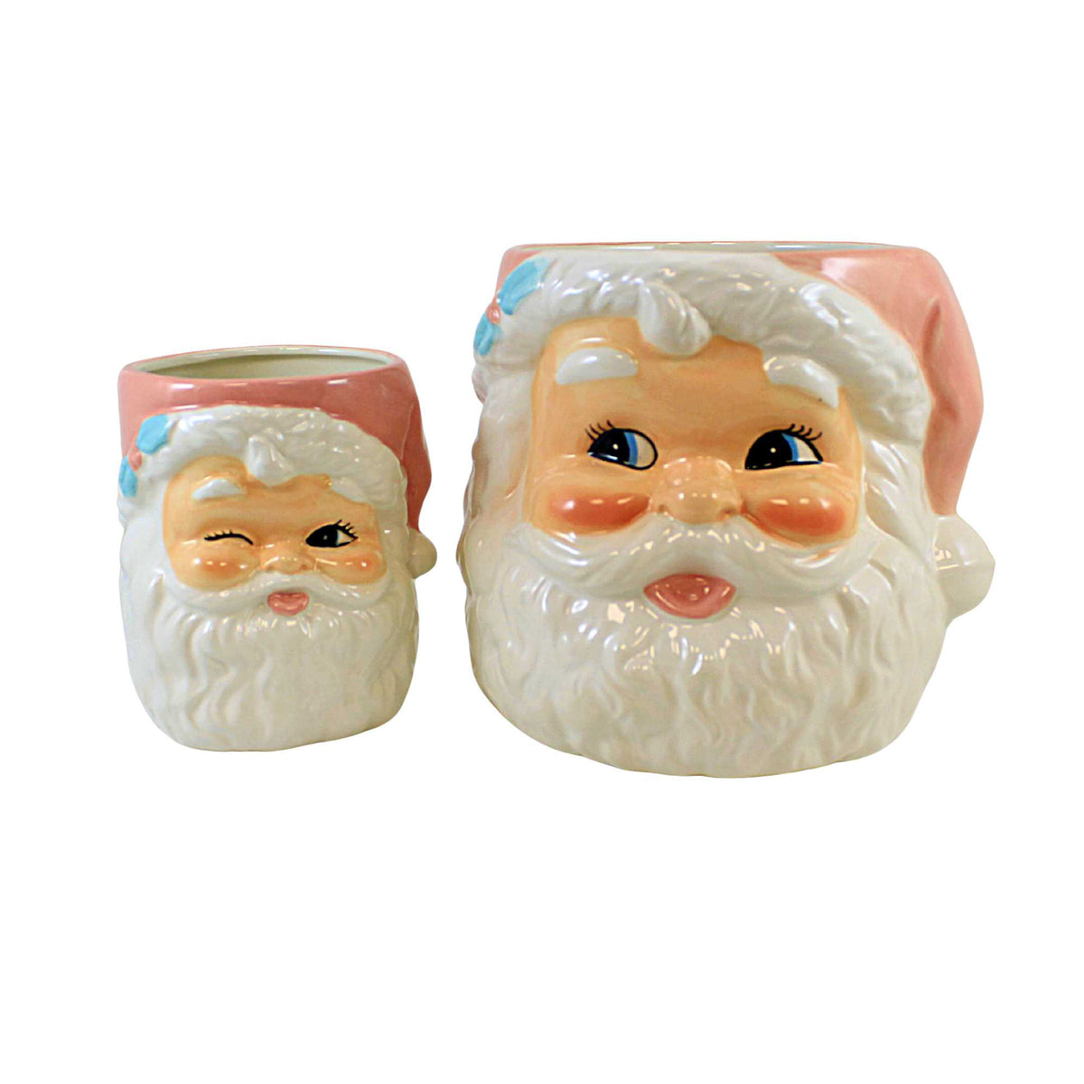 61809 Retro-Looking Santa Nesting Bowls TC01981