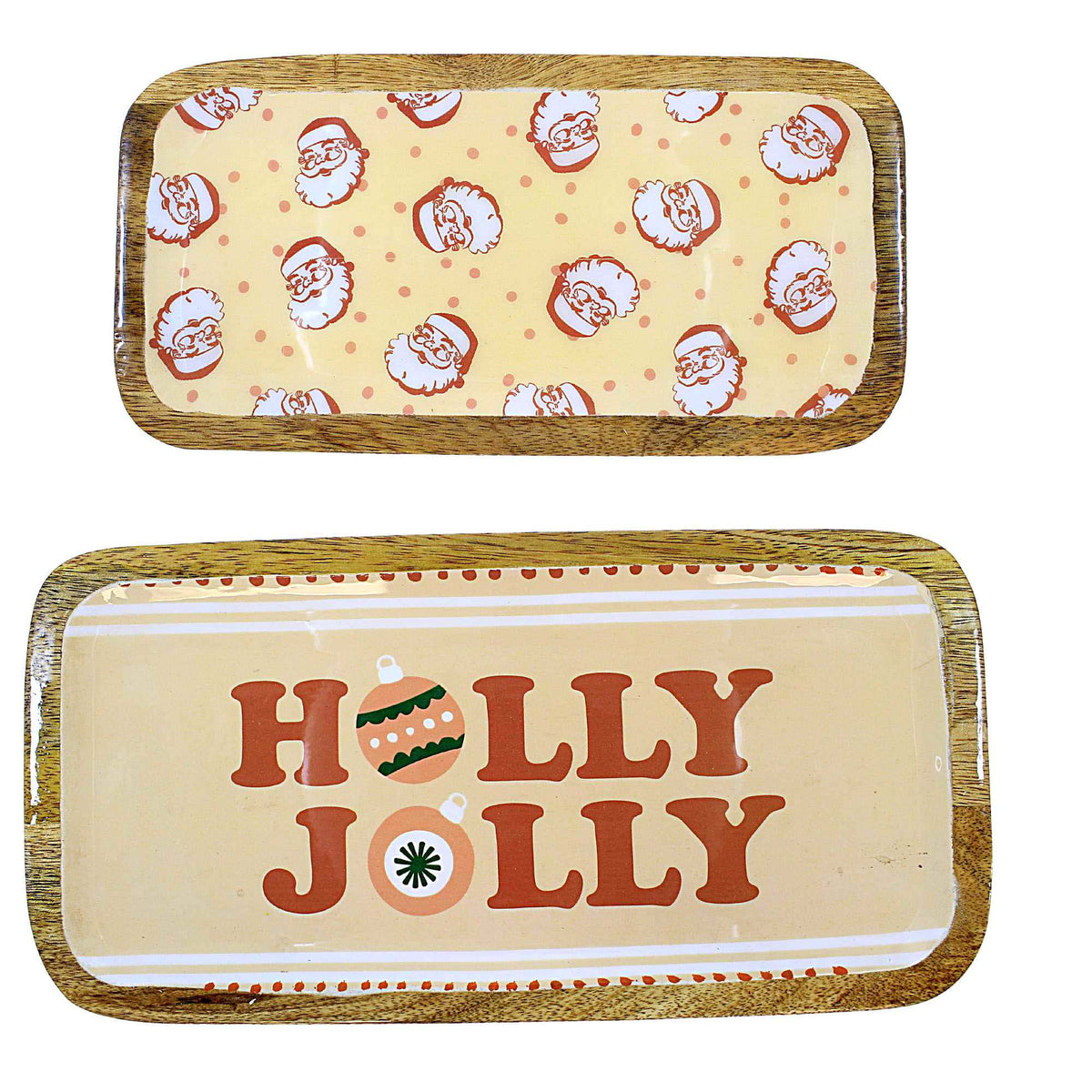 (61835) Holiday Tray Set