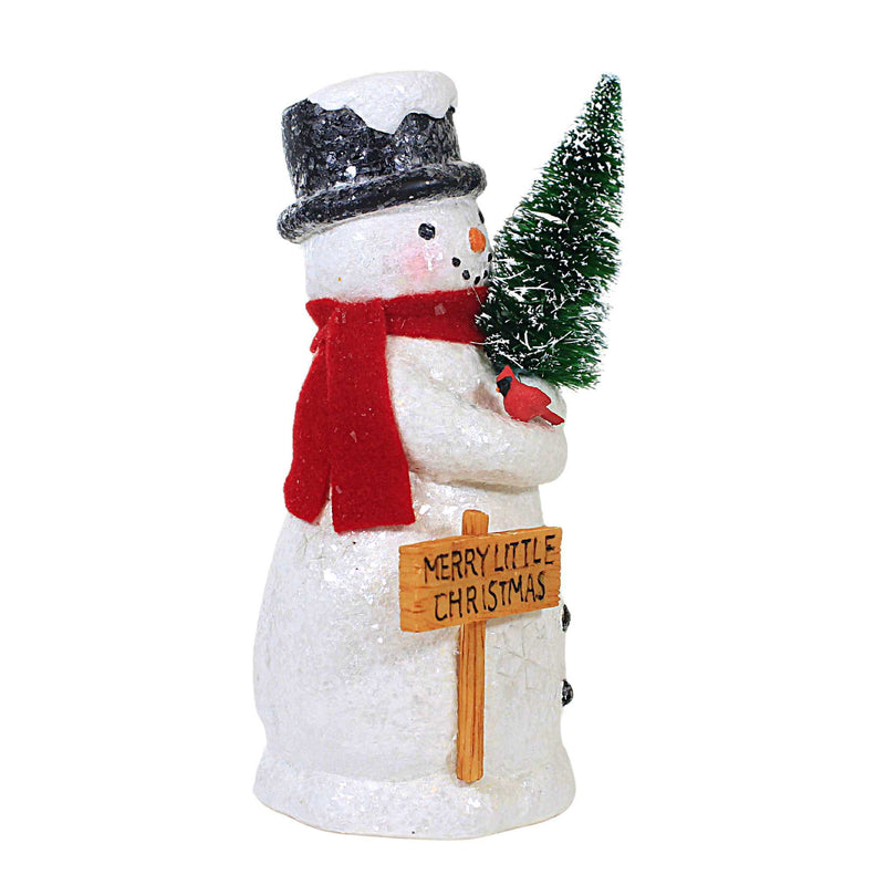 Ganz Merry Little Christmas Snowman - - SBKGifts.com