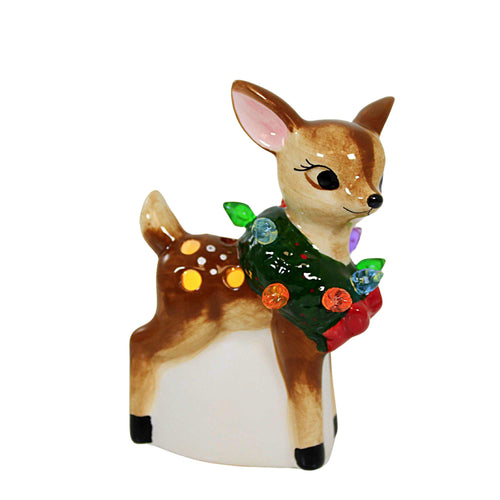 Ganz Reto-Looking Reindeer Figurine - - SBKGifts.com