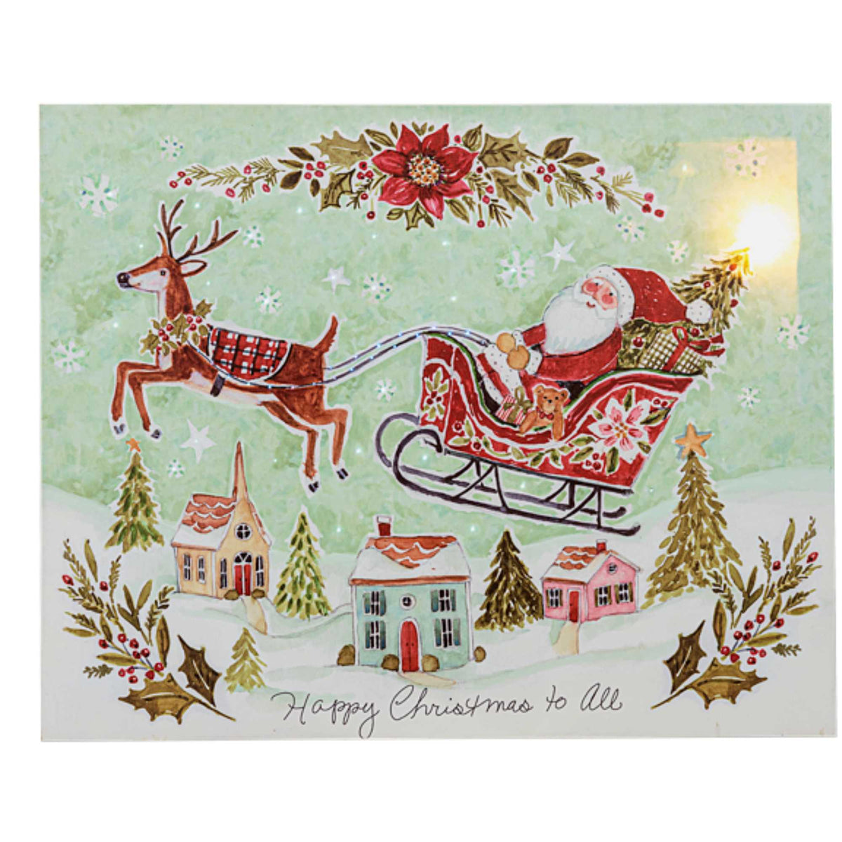 Ganz Santa's Delivery Canvas Print - - SBKGifts.com