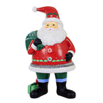 Ganz Peppermint Santa Figurine - One Figurine 7.75 Inch, Polyresin - Bag Presents Buttons Mx188099 (61939)