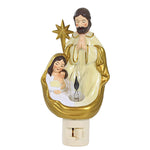 Ganz Holy Family Nightlight - One Nightlight 6.5 Inch, Acrylic - Mary Joseph Baby Jesus Mx181315 (61956)