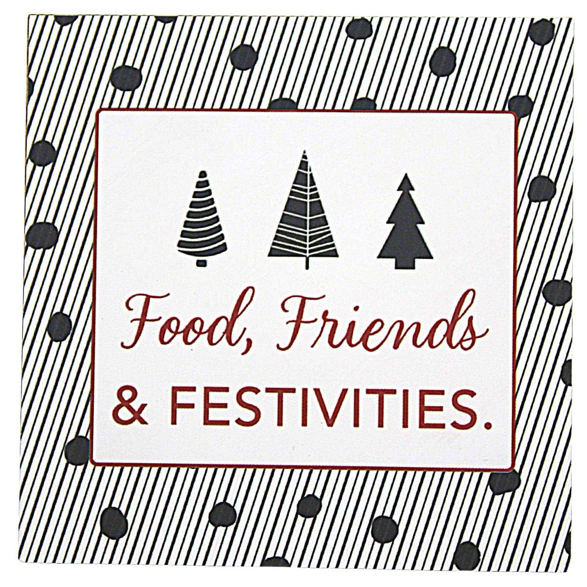 Ganz Holiday Coaster Set With Crate - - SBKGifts.com