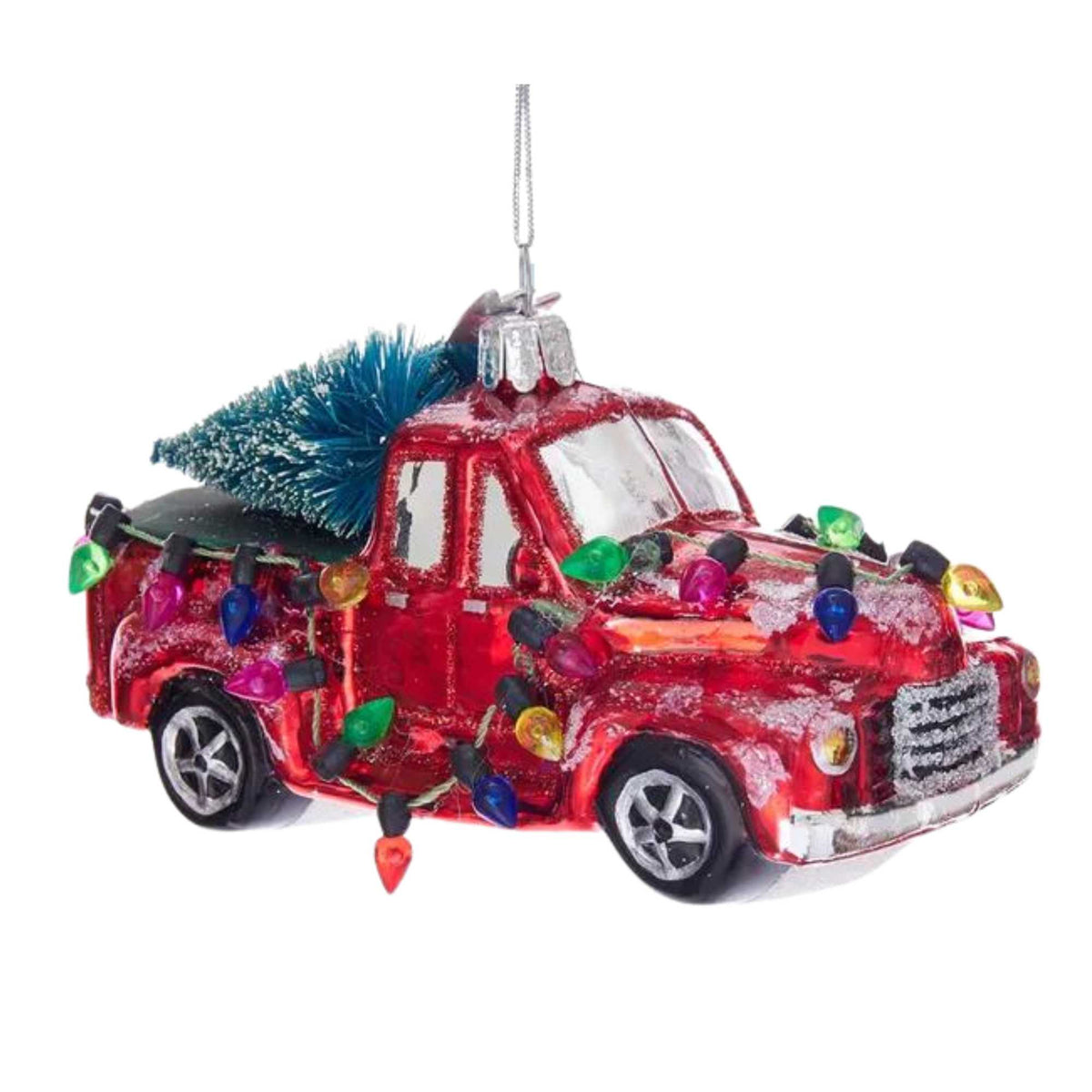 (61987) Truck Carrying Trees Ornament