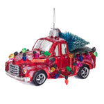Noble Gems Truck Carrying Trees Ornament - - SBKGifts.com