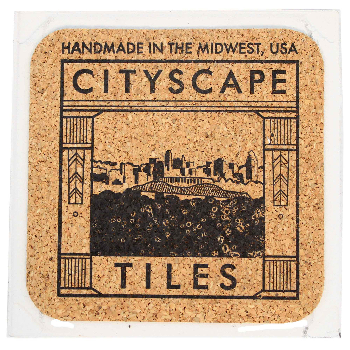Cityscape Tiles Paul Brown Pro Football Stadium. - - SBKGifts.com