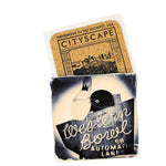 Cityscape Tiles Western Bowl - One Coaster 4.25 Inch, Ceramic - Sport Lanes Pins Balls Westbowl (62003)
