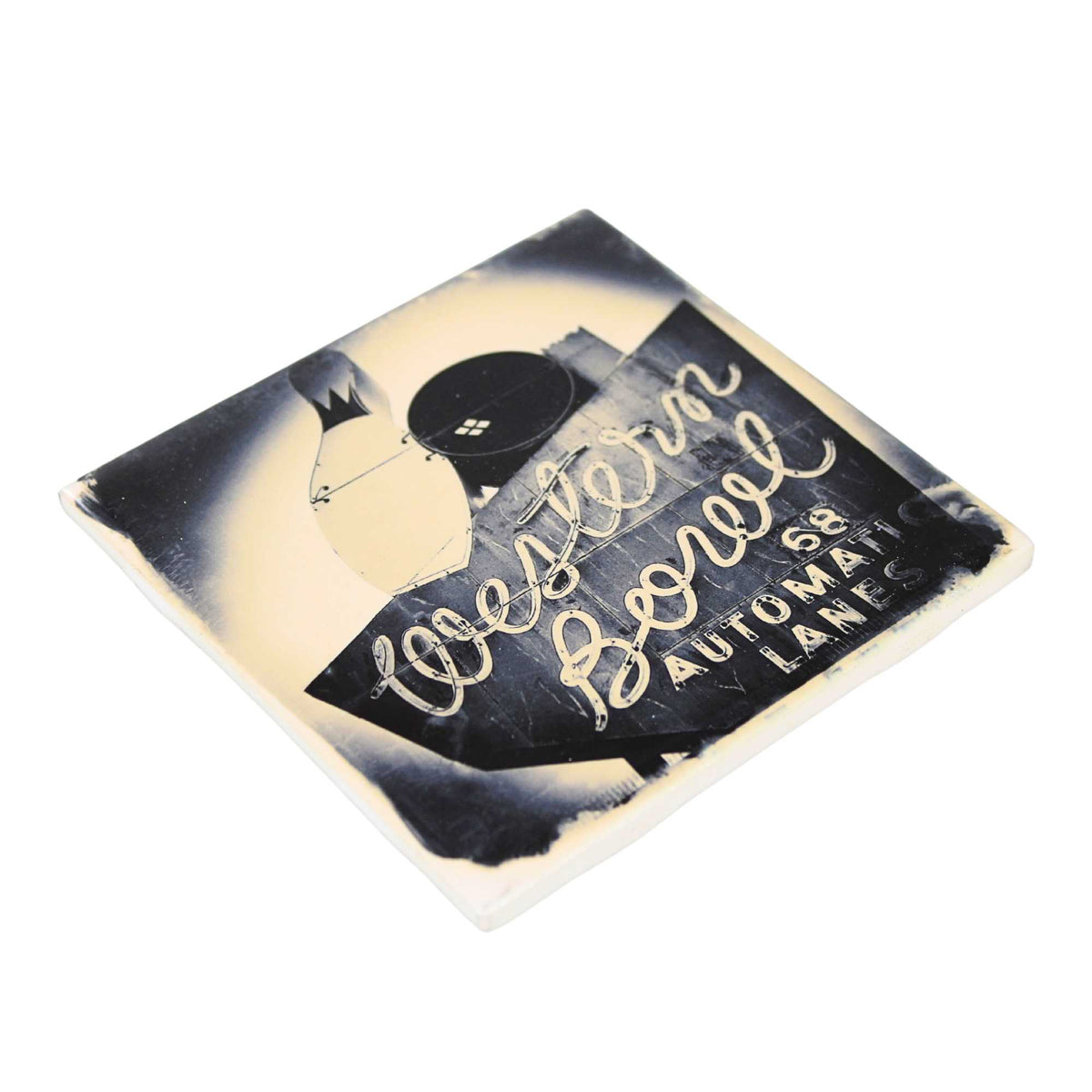 Cityscape Tiles Western Bowl - - SBKGifts.com