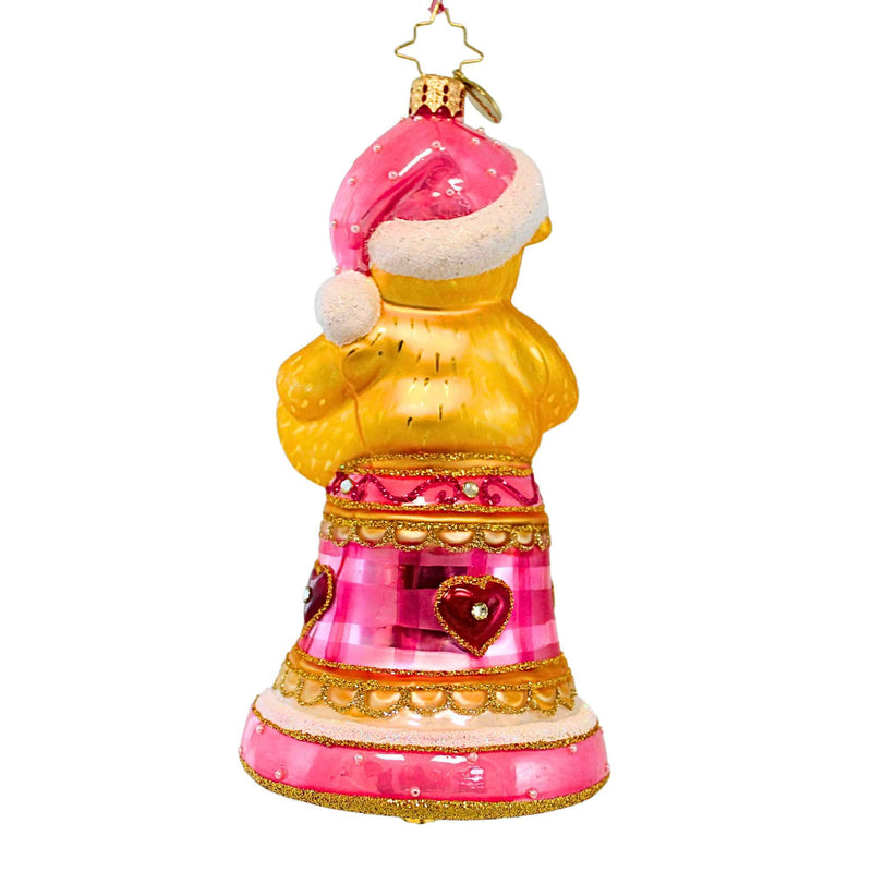 Christopher Radko Baby Bear Bell - - SBKGifts.com