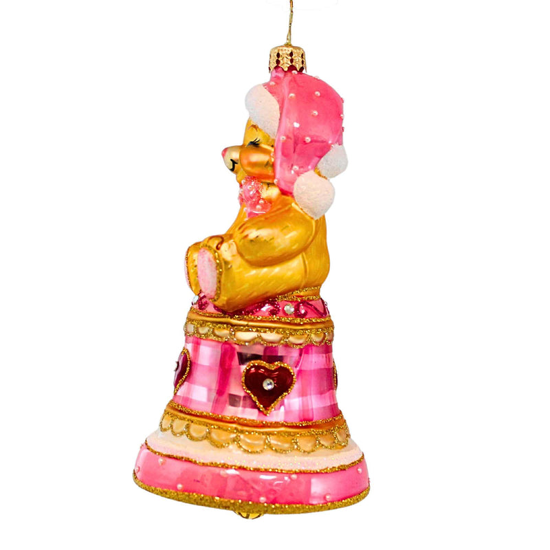 Christopher Radko Baby Bear Bell - - SBKGifts.com