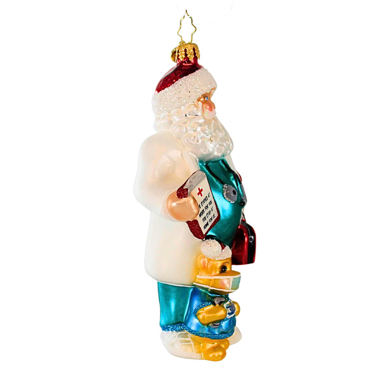 Christopher Radko Dr. Claus Cares - - SBKGifts.com