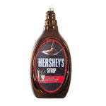 Kat + Annie Celebrate With Hershey's - One Ornament 6 Inch, Glass - Chocolate Syrup 87902 (62029)