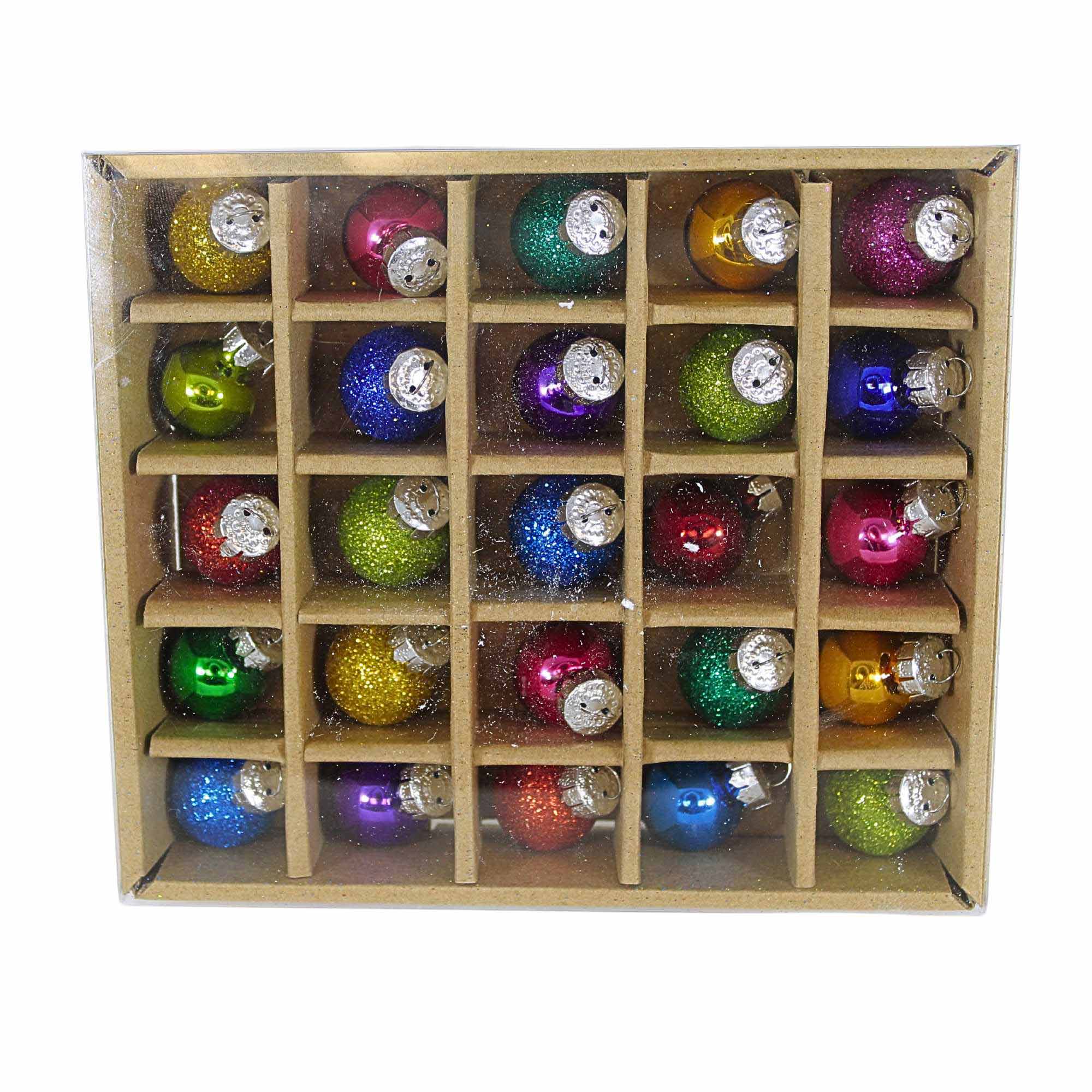 Glass Mini Ball Ornaments