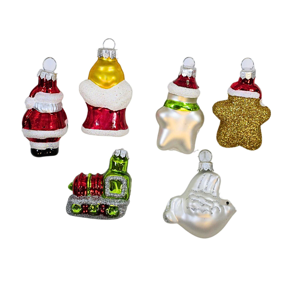 Craftoutlet.Com Mini Figural Christmas Ornament Set - - SBKGifts.com