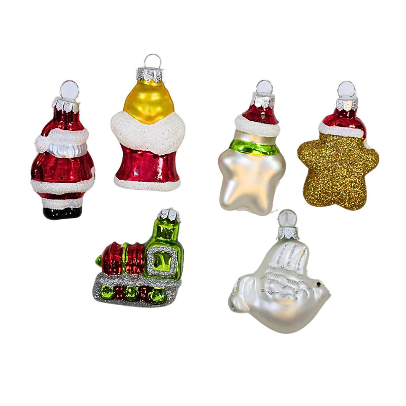 Craftoutlet.Com Mini Figural Christmas Ornament Set - - SBKGifts.com