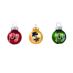 Craftoutlet.Com Snowman Joy Ball Ornament Set - 20 Mini Glass Ornaments 1.25 Inch, Glass - Mini Glass Ornaments 87947 (62102)