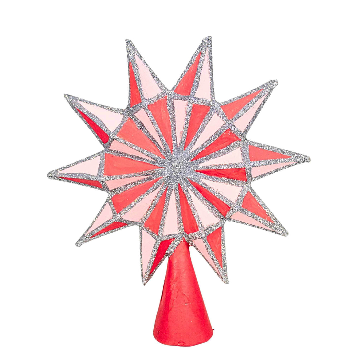 (62114) Yesteryear Tree Topper Pink