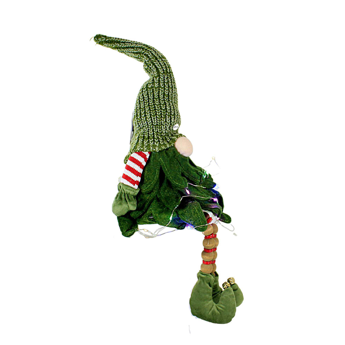 Ganz Gnome Light Up Beaded Legs Shelf Sitter - - SBKGifts.com