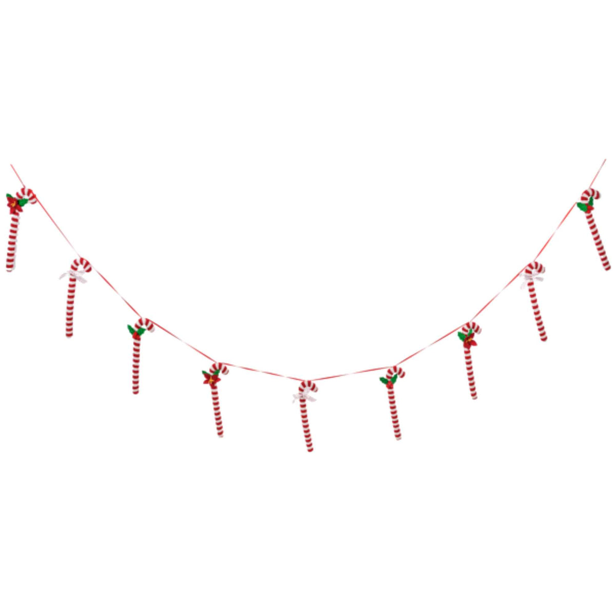 (62137) Candy Cane Garland