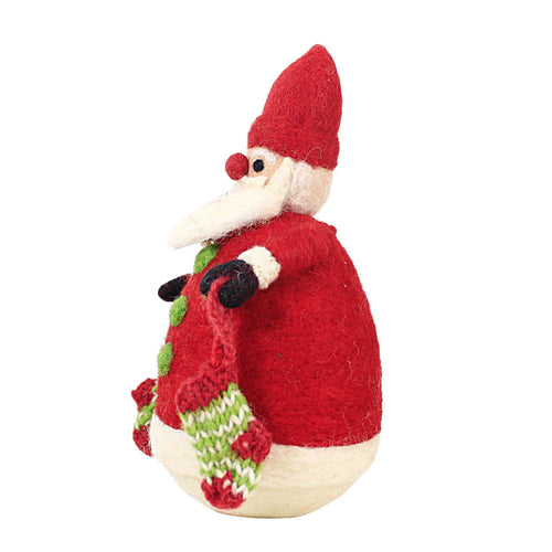 Ganz Wool Santa - - SBKGifts.com