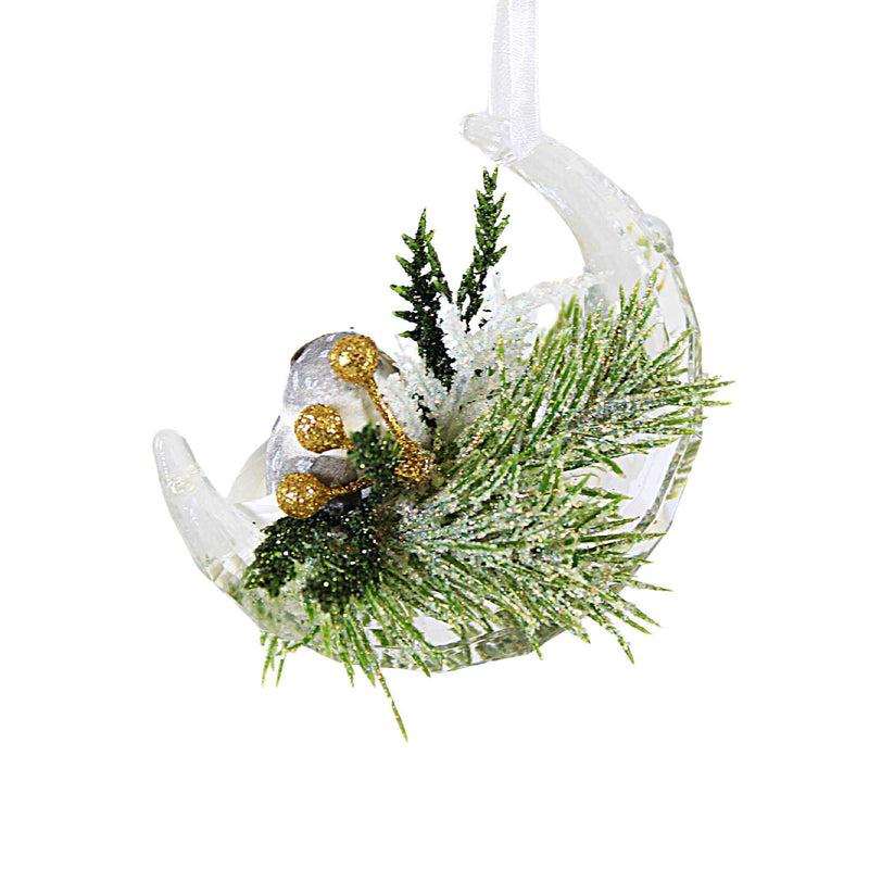 Ganz Owl Crescent Moon Ornament - - SBKGifts.com
