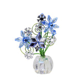 Crystal Expressions Snowflake Posy Pot - One Figurine 4.25 Inch, Acrylic - Crystal Expressions Acryx272 (62141)