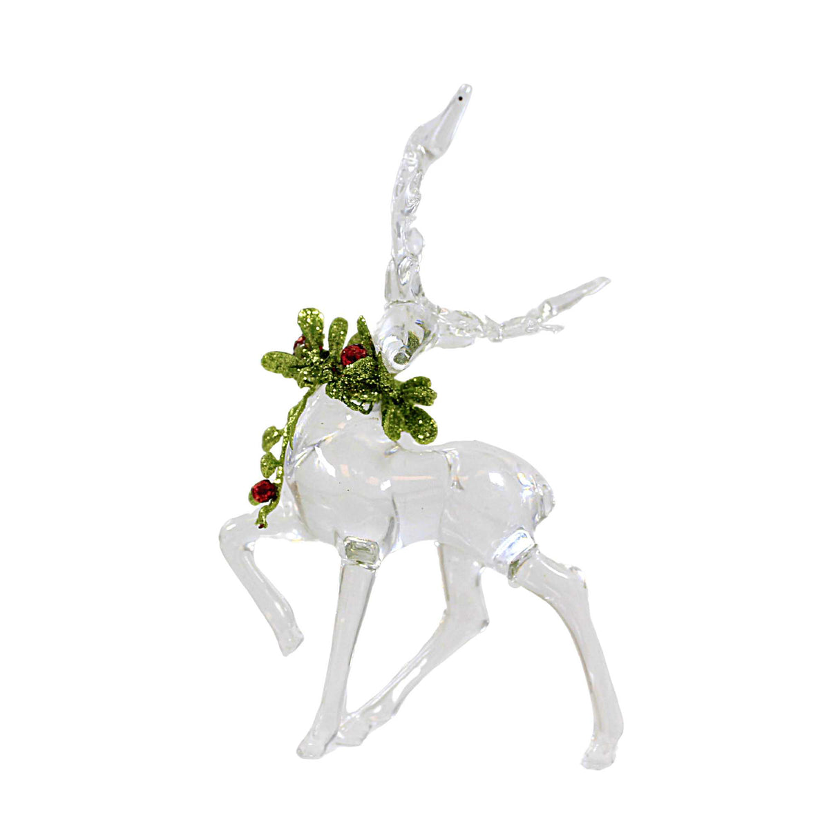 (Sec62151) Seconds Mistletoe Krystal Reindeer