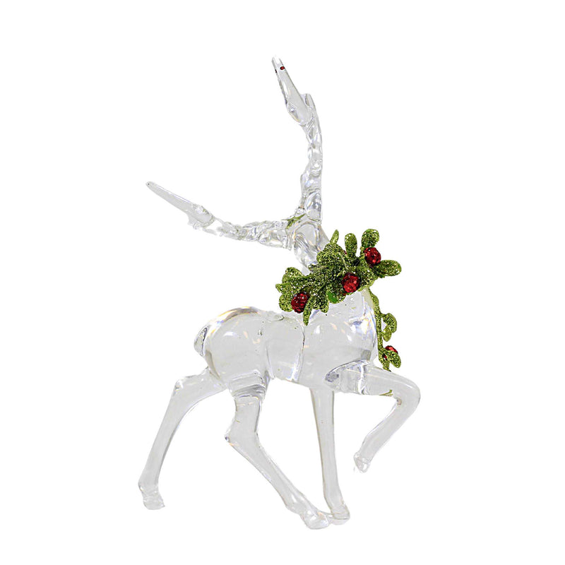 Ganz Mistletoe Krystal Reindeer - - SBKGifts.com