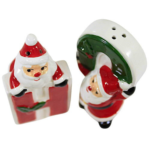 Ganz Holiday Santa Salt & Pepper Shaker Set - - SBKGifts.com