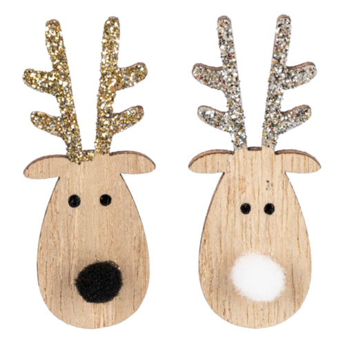 Ganz Deer Head Ornaments - - SBKGifts.com