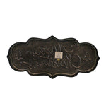 Ganz Gunmetal With Gold Embossed Merry Christmas Wall Decor - - SBKGifts.com