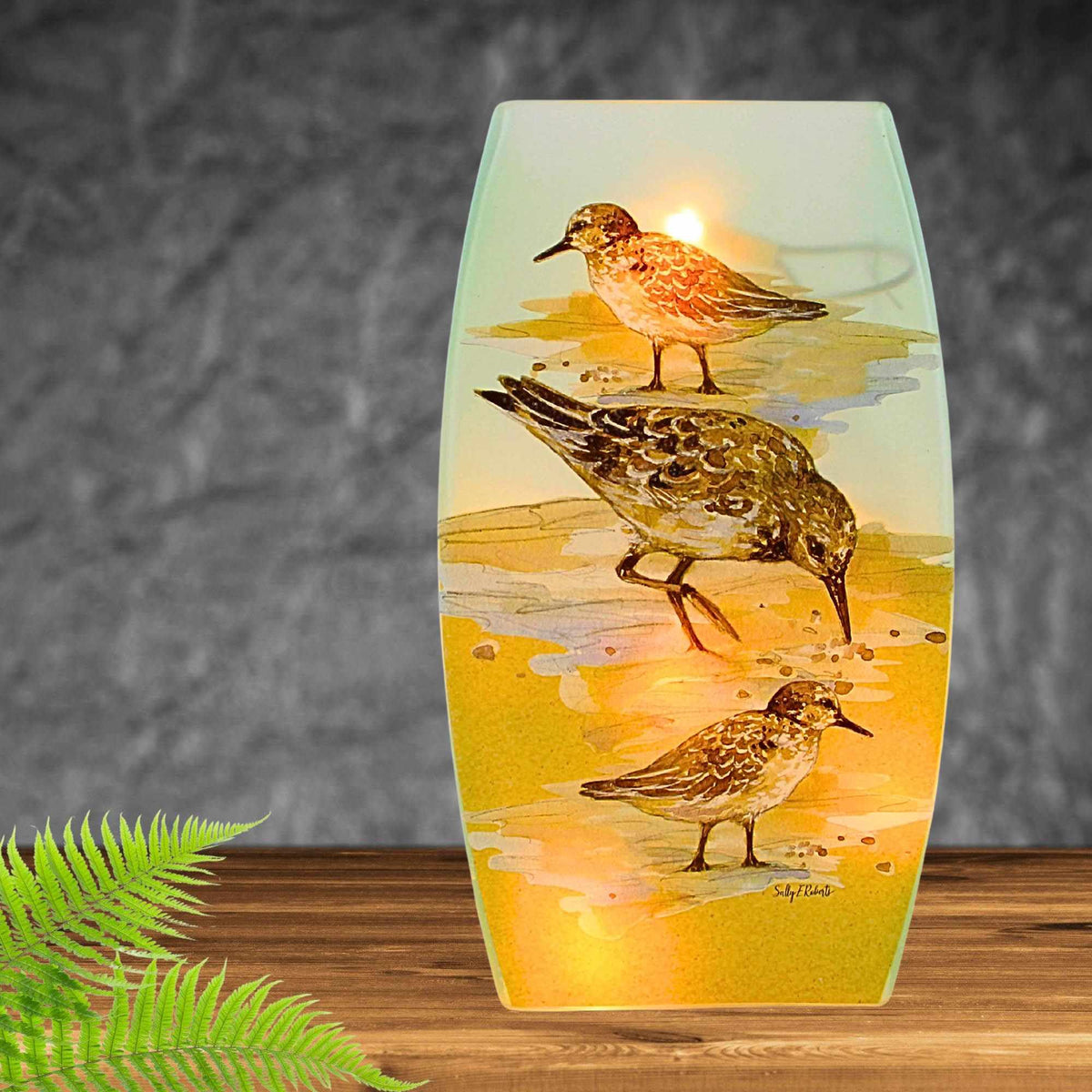 Stony Creek Sandpipers Pre-Lit Jar - - SBKGifts.com